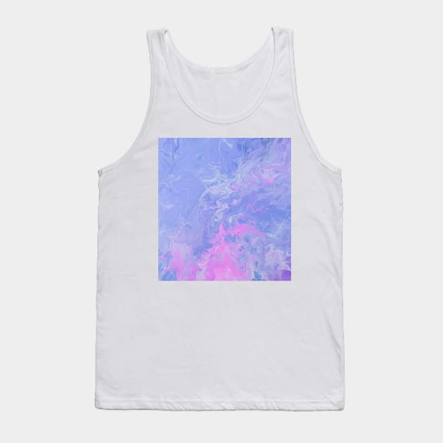 Purple Watercolor Tank Top by NewburyBoutique